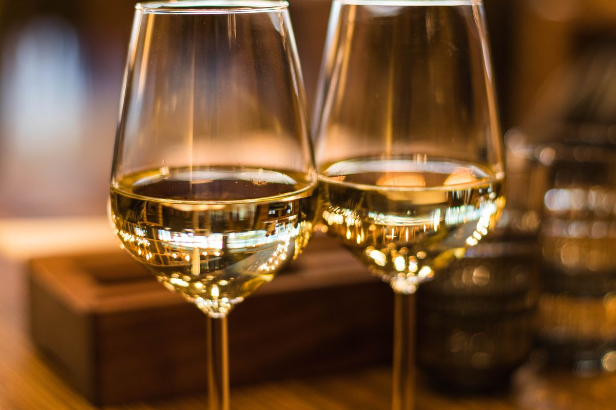 Wine at the table